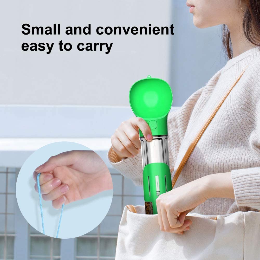 portable dog water bottle for walks and outdoor hydration