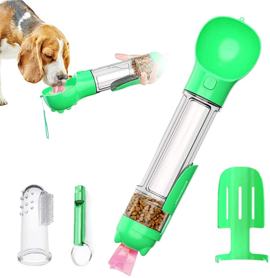 portable dog water bottle for walks and outdoor hydration