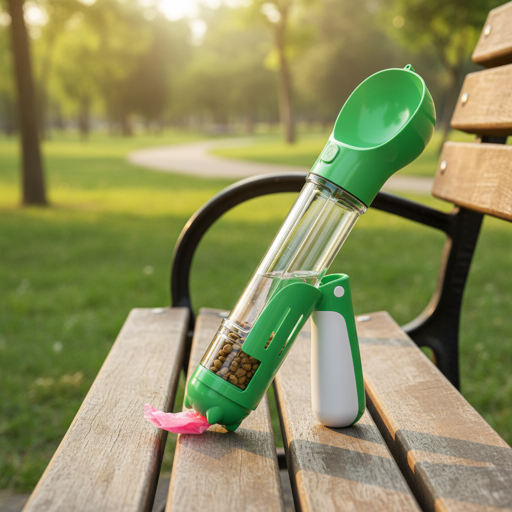 portable dog water bottle for walks and outdoor hydration